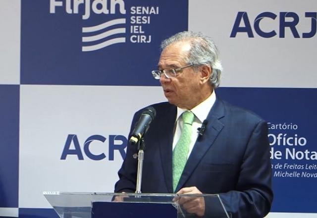 Imagem da noticia Paulo Guedes cita Moraes indiretamente e critica "excessos" do Judiciário