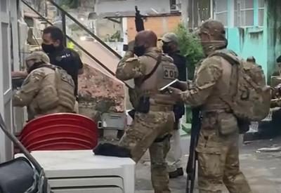 Suspeitos de envolvimento em morte em mercado são presos Suspeitos de envolvimento em morte em mercado são presos