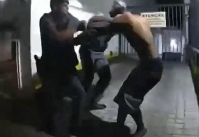 Imagem da noticia Imagens revelam abordagem a homem que foi amarrado por PMs
