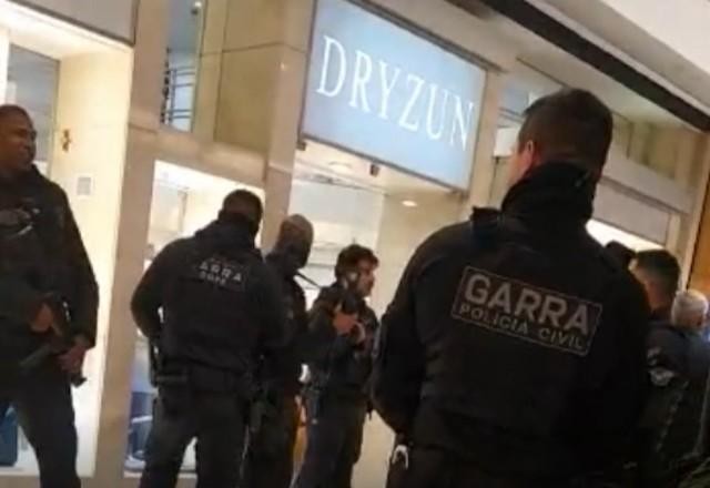 Imagem da noticia Joalheria é alvo de bandidos em shopping na zona sul de São Paulo