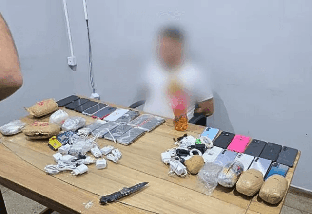 Imagem da noticia Policial penal é preso ao tentar entrar com drogas e celulares em presídio do Amapá