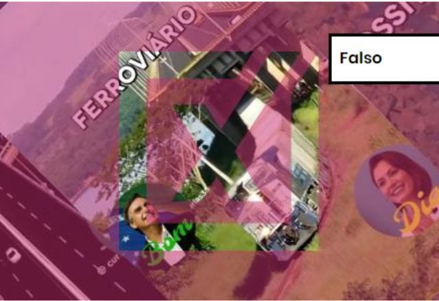 Imagem da noticia FALSO: Ponte rodoferroviária entre SP e MS não foi obra do governo Bolsonaro
