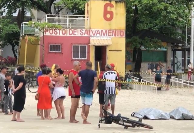 Imagem da noticia Corpos de gari e turista que se afogaram no litoral de SP são encontrados