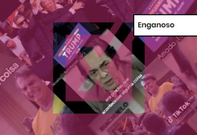 Imagem da noticia ENGANOSO: Post engana ao afirmar que atentados contra Trump e Bolsonaro foram forjados