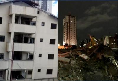 Prédio de 4 andares desaba em Guarulhos, na Grande SP Prédio de 4 andares desaba em Guarulhos, na Grande SP