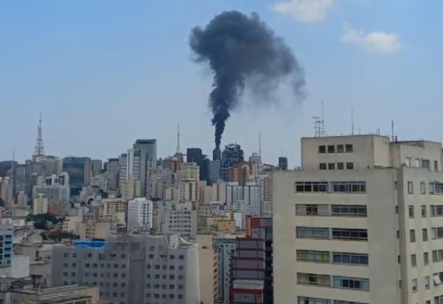 Imagem da noticia Incêndio atinge prédio na avenida Paulista, área nobre de São Paulo