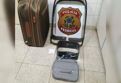 PF prende no Galeão mulher que tentava embarcar com mais de 3 kg de cocaína para a Europa PF prende no Galeão mulher que tentava embarcar com mais de 3 kg de cocaína para a Europa