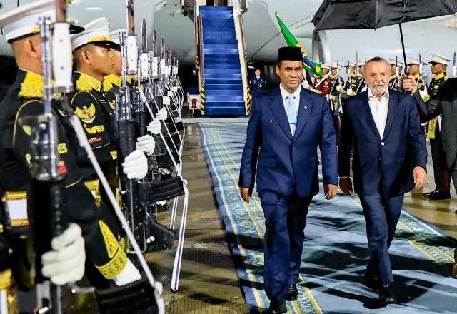 Imagem da noticia Lula chega à Indonésia para participar de cúpula na Ásia