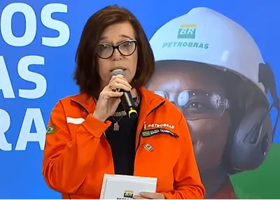 "Nervosismo do exterior não estará presente no mercado brasileiro", diz Chambriard sobre preço de combustíveis "Nervosismo do exterior não estará presente no mercado brasileiro", diz Chambriard sobre preço de combustíveis