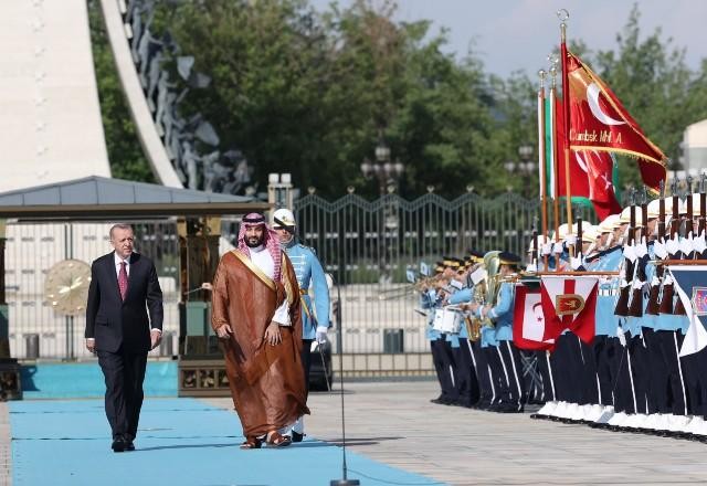 Imagem da noticia Príncipe saudita visita Turquia pela primeira vez desde assassinato de jornalista