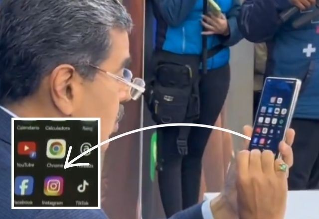 Imagem da noticia Usando Instagram e Facebook, Maduro pede para população desinstalar WhatsApp por "imperialismo tecnológico"