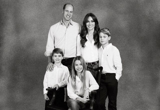 Imagem da noticia Família Real britânica divulga cartões de Natal de 2023