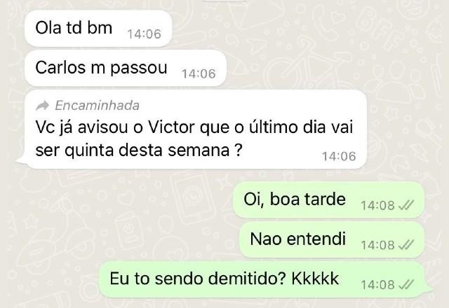Imagem da noticia Demissão via WhatsApp é permitida por lei? Entenda