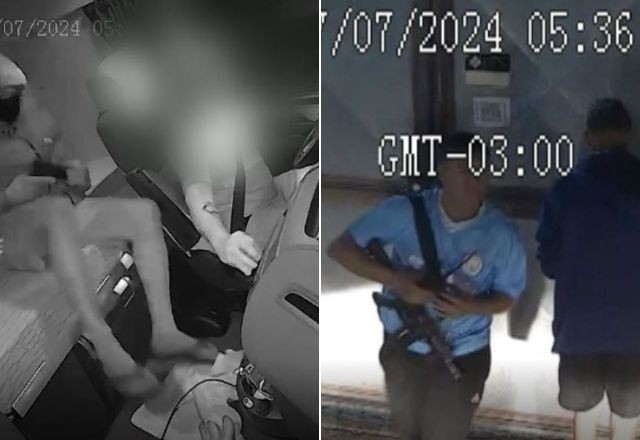 Imagem da noticia Quadrilha armada com fuzil rouba caminhão no Rio e câmera registra toda ação