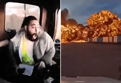 Vídeo mostra reação de motorista que testemunhou queda de avião nos EUA; número de mortos sobe para 12 Vídeo mostra reação de motorista que testemunhou queda de avião nos EUA; número de mortos sobe para 12