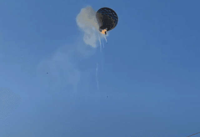 Imagem da noticia Polícia aponta que incêndio em balão de SC começou por maçarico auxiliar