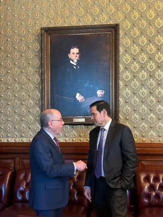 Imagem da noticia Termina Reunião entre Mauro Vieira e Marco Rubio nos EUA