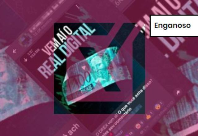 Imagem da noticia ENGANOSO: Real Digital, o Drex, não mudaria sigilo bancário que existe atualmente