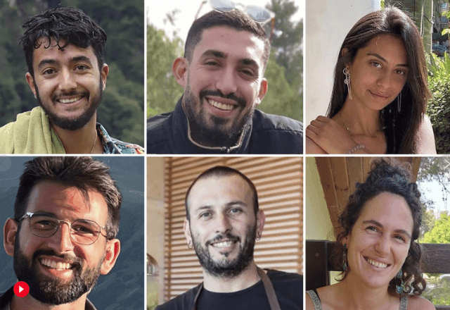 Imagem da noticia Israel anuncia ter recuperado corpos de seis reféns na Faixa de Gaza