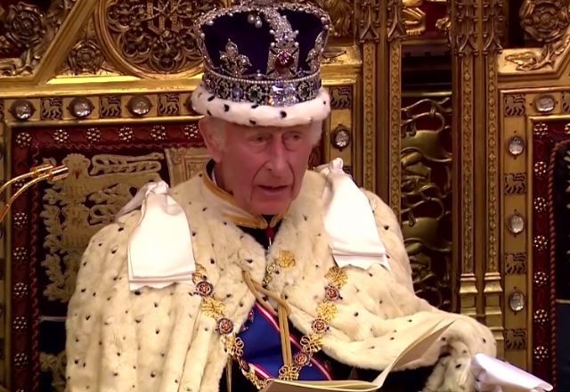 Imagem da noticia Rei Charles III realiza o tradicional discurso no Parlamento