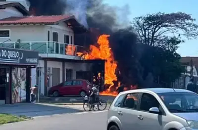 Restaurante atingido por avião que matou 4 pessoas no RS é furtado após o acidente Restaurante atingido por avião que matou 4 pessoas no RS é furtado após o acidente