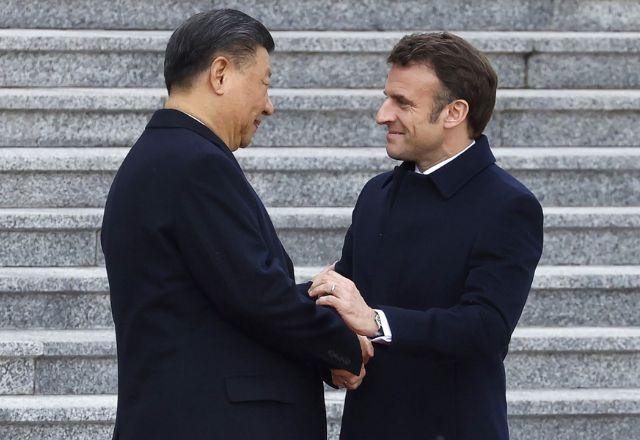 Imagem da noticia "Sei que posso contar com a China para trazer Rússia à razão", diz Macron