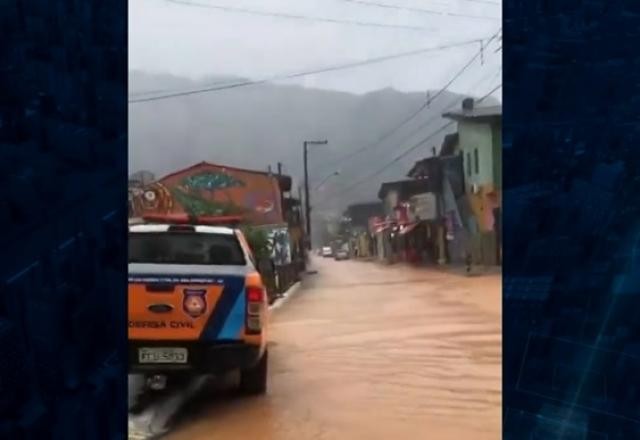 Imagem da noticia Alerta: risco de temporais preocupa o litoral norte de São Paulo