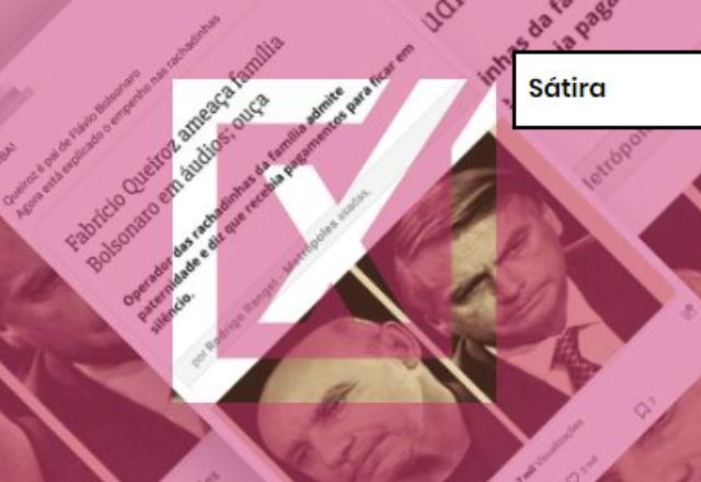 Imagem da noticia SÁTIRA: Reportagem não disse que Queiroz é pai de Flávio Bolsonaro