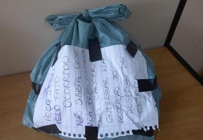 Ladrão pede desculpa e devolve mechas de cabelo que eram para crianças com câncer Ladrão pede desculpa e devolve mechas de cabelo que eram para crianças com câncer