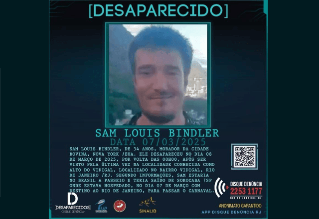 Imagem da noticia Polícia procura turista norte-americano visto pela última vez no Vidigal, no Rio