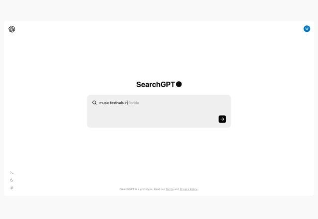 Imagem da noticia OpenAI revela testes do seu buscador SearchGPT