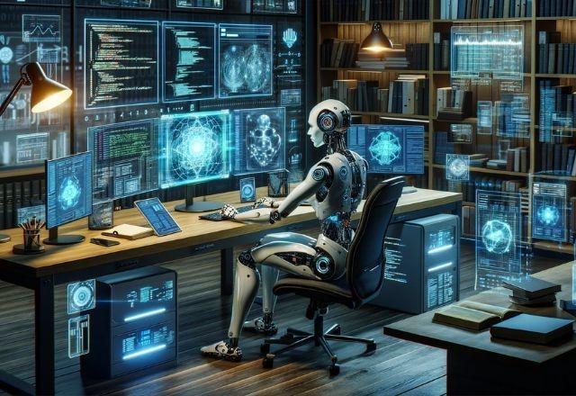 Imagem da noticia Até 2029, adoção de inteligência artificial reduzirá contratações de humanos, diz relatório