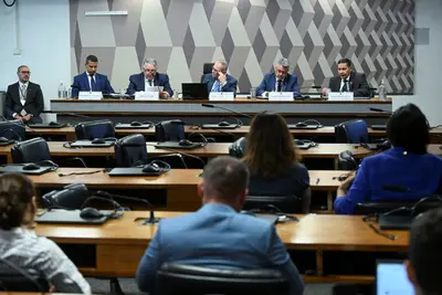 Sessão da CPI do Crime Organizado é cancelada no Senado Sessão da CPI do Crime Organizado é cancelada no Senado