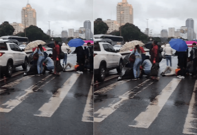 Imagem da noticia Sete pessoas são atropeladas na Avenida Presidente Vargas, no Rio, em menos de 30 minutos
