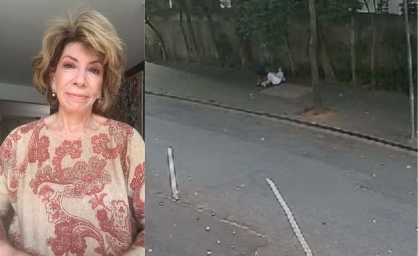 Imagem da noticia Vídeo mostra violência de assalto a Silvia Poppovic em bairro nobre de São Paulo