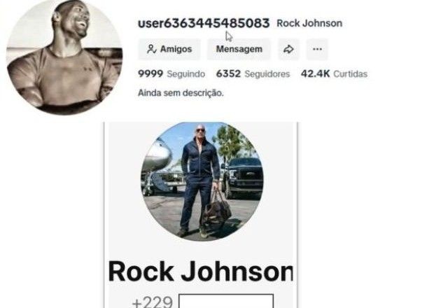 Imagem da noticia Homem é preso por aplicar golpes usando perfil falso do The Rock