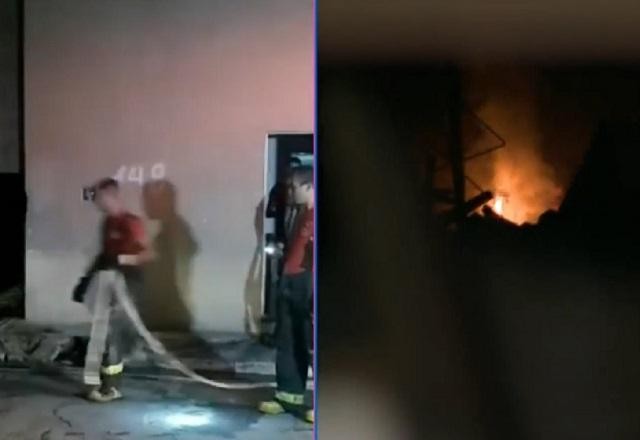Imagem da noticia Galpão na Vila Guilherme, zona norte de SP, pega fogo