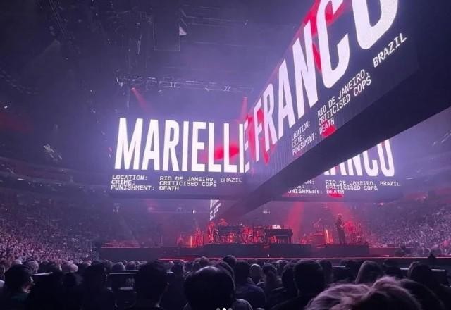 Imagem da noticia Roger Waters faz homenagem para Marielle Franco durante turnê nos EUA