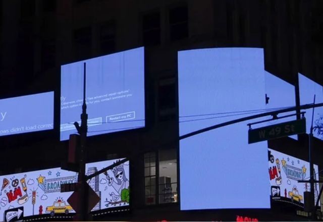 Imagem da noticia 5 milhões de usuários relataram problemas com apagão cibernético, aponta Downdetector