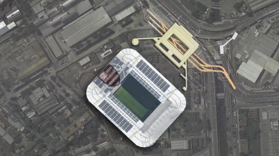 Imagem da noticia Lula assina acordo para construção de estádio do Flamengo no Gasômetro