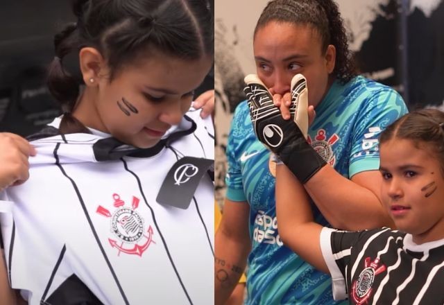 Imagem da noticia Corinthians muda lado de escudo a pedido de torcedora com condição cardíaca rara