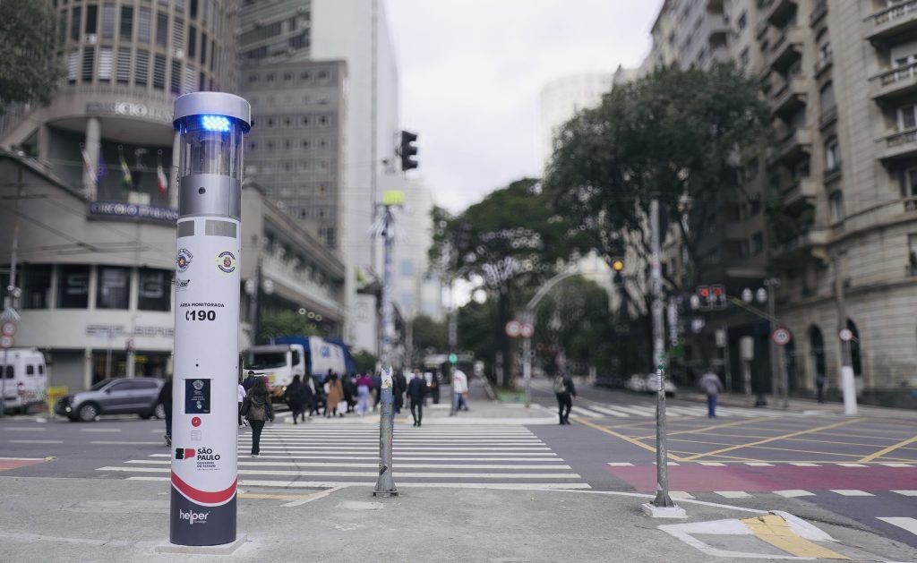 Imagem da noticia Governo de SP lança projeto-piloto que espalha totens de segurança na cidade para acionar PM