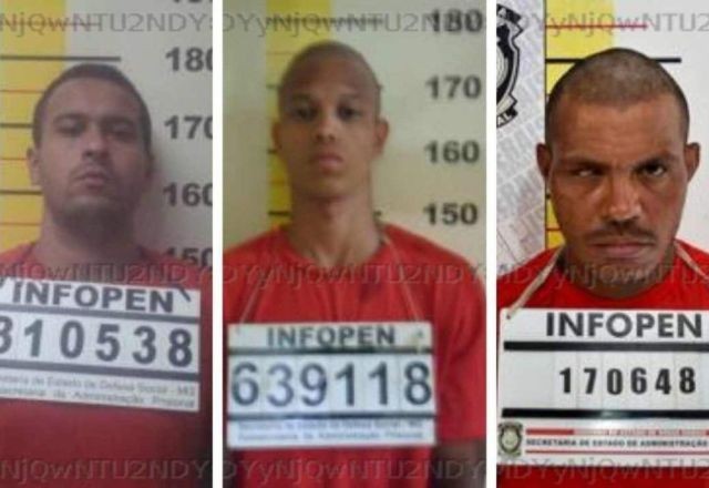 Imagem da noticia Três detentos pulam alambrado e fogem de presídio em Minas Gerais
