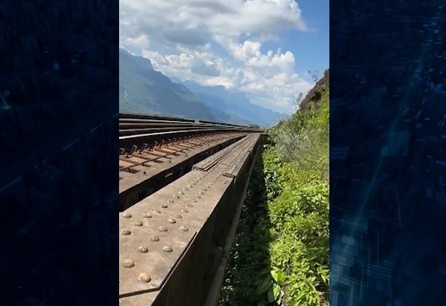 Imagem da noticia Secretário municipal quase é atropelado por trem durante trilha