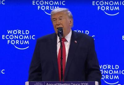 "Não vou usar a força" na Groenlândia, diz Trump em discurso em Davos "Não vou usar a força" na Groenlândia, diz Trump em discurso em Davos