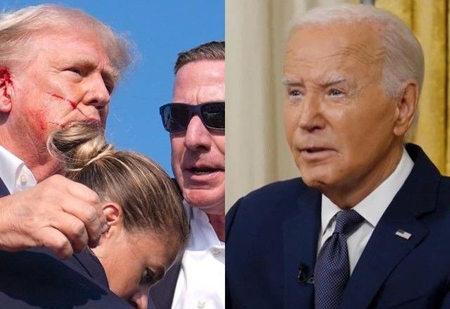 Imagem da noticia Novas pesquisas podem mostrar distância grande de Trump e forçar Biden a desistir, avalia especialista