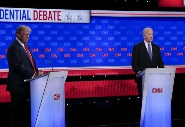 Imagem da noticia Empate técnico no primeiro debate entre Biden e Trump