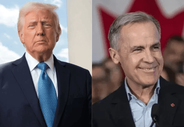 Imagem da noticia Canadá está à venda? Carney diz que não, mas Trump retruca: “Nunca diga nunca”