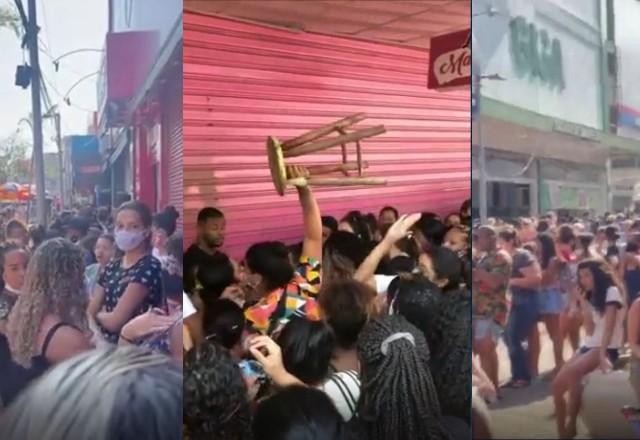 Imagem da noticia Maquiagem a R$ 5 gera tumulto e confusão em Madureira (RJ)