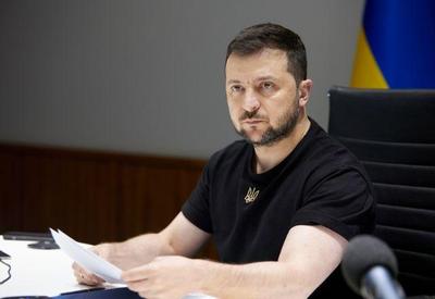 Zelensky pede que ONU exclua Rússia do programa de alimentos Zelensky pede que ONU exclua Rússia do programa de alimentos